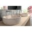 Bathco Santorini Beige Umywalka nablatowa 45x40x12 cm kamienna, beżowa 00312 - zdjęcie 1