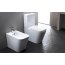Bathco Toledo Muszla klozetowa miska WC kompaktowa stojąca 67x35x82,5 cm, biała 4515 - zdjęcie 1