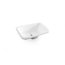 Bathco Torino Umywalka podblatowa 51x38x19,5 cm, biała 0051 - zdjęcie 1