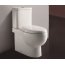 Bathco Toronto Muszla klozetowa miska WC kompaktowa stojąca ze zbiornikiem i deską wolnoopadającą, biała 4518 - zdjęcie 1