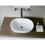 Bathco Toulouse Umywalka nablatowa 59x41,5x14,5 cm, biała 4037 - zdjęcie 3