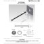 Beadlight Jet Stream Escutcheon Kinkiet 7,8x40,5 cm IP44 LED niklowy polerowany brązowy BE/JET/ES/NK/PL/CH - zdjęcie 2