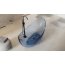 Besco Axya Wanna wolnostojąca 180x80 cm blue wave + syfon klik klak chrom WAA-180-BWC - zdjęcie 8