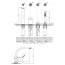 Besco Decco Bateria nawannowa 4 otworowa grafitowa BW-D4-GR - zdjęcie 2