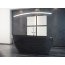 Besco Goya Black Wanna wolnostojąca 142x62 cm czarna WMD-140-GBC - zdjęcie 5