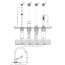 Besco Illusion Bateria nawannowa 4 otworowa jasny złoty BW-I4-JZ - zdjęcie 2