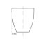 Besco Keya Wanna wolnostojąca 165x70 cm biała WMD-165-K - zdjęcie 4
