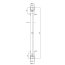 Besco Uni W Wąż prysznicowy 150 cm chrom WPVC-CH - zdjęcie 2