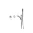 Besco Veo Bateria wannowa podtynkowa chrom BW-V4P-CH - zdjęcie 1