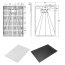 Besco Vexo Black Brodzik prostokątny 120x90 cm czarny BVB-120-90-P - zdjęcie 3