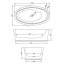 Bette Home Oval Comfort Wanna wolnostojąca owalna 180x100x56 cm z obudową, z powłoką BetteGlaze Plus, biała 8994-000CFXXPLUS - zdjęcie 3
