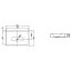 Bette Lux Umywalka wisząca 49,5x80 cm bez przelewu, bez otworu pod baterię, biała A167-000 - zdjęcie 3