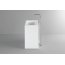 Bette One Monolith Umywalka wolnostojąca 50x50 cm bez przelewu, bez otworu pod baterię, z korkiem, biała A144-000 - zdjęcie 7