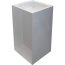 Bette One Monolith Umywalka wolnostojąca 50x50 cm z przelewem, z 1 otworem pod baterię, z korkiem automatycznym, biała A143-000HLW1 - zdjęcie 1