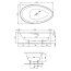 Bette Pool Oval Wanna owalna 164x96x45 cm, z powłoką BetteGlaze Plus, biała 6050-000PLUS - zdjęcie 3