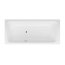 Bette Select Wanna prostokątna 180x80x42 cm przelew z przodu z powłoką BetteGlaze Plus biała 3423-000PLUS - zdjęcie 1