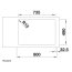 Blanco Andano 340/340-IF/A Zlewozmywak stalowy dwukomorowy 74,5x40 cm 525248 - zdjęcie 4
