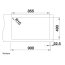 Blanco Andano 400/400-IF/A Zlewozmywak stalowy dwukomorowy 86,5x40 cm 525249 - zdjęcie 4