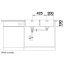 Blanco Andano 400/400-IF/A Zlewozmywak stalowy dwukomorowy 86,5x40 cm 525249 - zdjęcie 5
