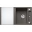 Blanco Axia III 5 S Zlewozmywak kompozytowy jednokomorowy 91,5x51 cm wulkaniczny szary + deska kuchenna szklana 527222 - zdjęcie 1