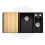 Blanco Axia III 6 S-F Zestaw Zlewozmywak kompozytowy półtorakomorowy 99x51 cm prawy czarny + deska kuchenna drewniana + odsączarka stalowa 525855 - zdjęcie 1