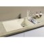 Blanco Axia III 6 S-F Zlewozmywak kompozytowy półtorakomorowy 99x50 cm delikatny biały prawy + deska kuchenna szklana + odsączarka stalowa 527049 - zdjęcie 2