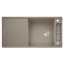 Blanco Axia III XL 6 S Zestaw Zlewozmywak granitowy jednokomorowy 100x51 cm tartufo + deska kuchenna drewniana 523507 - zdjęcie 2