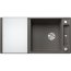 Blanco Axia III XL 6 S Zlewozmywak kompozytowy jednokomorowy 100x51 cm wulkaniczny szary + deska kuchenna szklana 527234 - zdjęcie 1