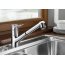 Blanco Orion-S-F Bateria kuchenna podokienna stojąca metaliczna, chrom 514208 - zdjęcie 4