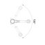 Blanco Orion-S-F Bateria kuchenna podokienna stojąca metaliczna, chrom 514208 - zdjęcie 3