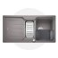 Blanco Classic Neo 6 S Zestaw Zlewozmywak granitowy półtorakomorowy 100x51 cm alumetalik + deska kuchenna z tworzywa + odsączarka stalowa 524119 - zdjęcie 1