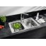 Blanco Classimo 8-IF Zlewozmywak stalowy dwukomorowy 86x50 cm stal szlachetna polerowana 525331 - zdjęcie 2
