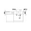 Blanco Classimo 8 S-IF Zlewozmywak stalowy dwukomorowy 116x50 cm stal szlachetna polerowana 525332 - zdjęcie 4