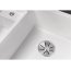 Blanco Collectis 6 S Zlewozmywak kompozytowy półtorakomorowy 100x51 cm prawy delikatny biały + wkład z pokrywką 527058  - zdjęcie 8