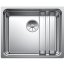 Blanco Etagon 500-IF Zlewozmywak stalowy jednokomorowy 54x44 cm bez korka automatycznego stalowy 521840 - zdjęcie 1