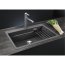 Blanco Etagon 8  Zlewozmywak granitowy jednokomorowy 78x51 cm z korkiem automatycznym InFino tartufo 525184 - zdjęcie 2