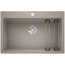 Blanco Etagon 8  Zlewozmywak granitowy jednokomorowy 78x51 cm z korkiem InFino tartufo 525194 - zdjęcie 1