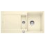 Blanco Idento 6 S-F Zlewozmywak ceramiczny półtorakomorowy 97,6x48,6 cm z korkiem automatycznym magnoliowy połysk 522271 - zdjęcie 1
