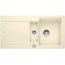 Blanco Idento 6 S Zlewozmywak ceramiczny półtorakomorowy 100x51 cm z korkiem automatycznym magnoliowy połysk 522123 - zdjęcie 1