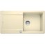 Blanco Idento XL 6 S Zlewozmywak ceramiczny jednokomorowy 100x51 cm z ociekaczem, z korkiem automatycznym, z powłoką PuraPlus, jaśminowy 522132 - zdjęcie 1