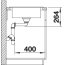 Blanco Livit XL 6 S Zlewozmywak stalowy jednokomorowy 100x50 cm z ociekaczem z korkiem automatycznym stal szczotkowana 518519 - zdjęcie 5