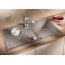 Blanco Metra 5 S Zlewozmywak granitowy Silgranit PuraDur jednokomorowy 86x50 cm z ociekaczem, z korkiem automatycznym, muszkat 521886 - zdjęcie 2