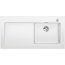 Blanco Modex-M 60 Zestaw Zlewozmywak granitowy jednokomorowy 120x60,5 cm biały prawy + deska kuchenna drewniana 523650 - zdjęcie 2