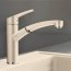 Blanco Nea-S Silgranit-Look Bateria kuchenna stojąca, beżowa, szampan 520302 - zdjęcie 2