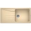 Blanco Sona XL 6 S Zlewozmywak granitowy Silgranit PuraDur jednokomorowy 100x50 cm z ociekaczem, bez korka automatycznego, szampański 519694 - zdjęcie 1