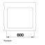 Blanco Subline 340/160-F Zlewozmywak kompozytowy półtorakomorowy lewy 55,2x42,7 cm antracyt 523568 - zdjęcie 4