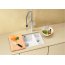 Blanco Subline 350/150-U Zlewozmywak ceramiczny 1,5-komorowy 56,7x45,6 cm bez ociekacza, biały matowy 523743 - zdjęcie 5