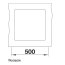 Blanco Subline 400-F Zlewozmywak kompozytowy jednokomorowy 42,7x42,7 cm antracyt 523475 - zdjęcie 4