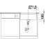 Blanco Subline 500-U Zlewozmywak ceramiczny 1-komorowy 54,3x45,6 cm bez ociekacza, jaśmin 523736 - zdjęcie 4