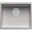 Blanco Subline 500-U Zlewozmywak ceramiczny 1-komorowy 54,3x45,6 cm bez ociekacza, szarość aluminium 523738 - zdjęcie 1